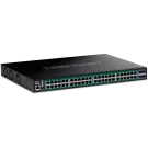 TRENDNET - TPE-3524SF - 52-port Gigabit Web Smart 740W PoE+ Switch with 10G SFP+ Slots