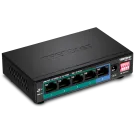 TRENDNET - TPE-LG50 - 5-Port Gigabit Long Range PoE+ Switch