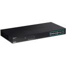 Trendnet - TPE-TG160g - 16-port GREENnet Gigabit PoE+ Switch (250W)