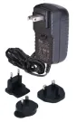 Platinum Tools - TPS120 - AC to DC Power Supply: 12V 2.5A with intl adapter plugs for (NA, EU, AU, UK)