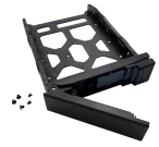 QNAP - TRAY-35-NK-BLK03 - HDD Tray for 3.5" and 2.5" drives without key lock, black, plastic with 6 x screws for 2.5" HDD, tooless