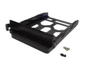 QNAP - TRAY-35-NK-BLK04 - Black HDD Tray v4 for 3.5" and 2.5" drives without key lock, black, plastic with 6 x screws for 2.5" HDD, tooless