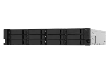 QNAP - TS-1232PXU-RP-4G-US - QNAP 2U 12-Bay ARM-based 2.5G &10G NAS, Quad Core 1.7GHz, 4GB DDR3 RAM, 2 x 10GbE SFP+, 2 x 2.5GbE, Redundant Power Supply