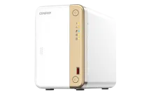QNAP - TS-262-4G-US - QNAP 2-Bay desktop NAS, Intel Celeron N4505 dual-core processor, 4GB DDR4 SODIMM RAM