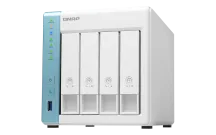 QNAP - TS-431P3-4G-US - QNAP 4-Bay High-Performance Private Cloud NAS with 2.5GbE Network. Annapurna Labs AL314 4-Core 1.7GHz Processor with 4GB RAM