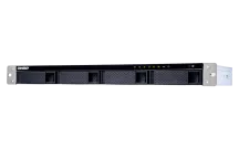 QNAP - TS-431XeU-8G-US - QNAP 4-bay 1U Short-Depth Rackmount NAS (8GB RAM version) with Builti-in 10GbE Network