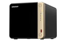 QNAP - TS-464-8G-US - QNAP TS-464 4-Bay High-Performance Desktop NAS. Intel 4C/4T Processor, burst up to 2.9GHz with 8GB DDR4 RAM