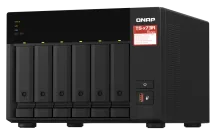 QNAP - TS-673A-8G-US - QNAP Desktop 6-bay NAS/iSCSI IP-SAN, AMD Ryzen V1000 series V1500B 4C/8T 2.2 GHz, 8GB RAM, two 2.5GbE, 10G-ready