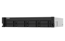 QNAP - TS-832PXU-4G-US - QNAP 2U 8-Bay ARM-based 2.5G &10G NAS, Quad Core 1.7GHz, 4GB DDR3 RAM, 2 x 10GbE SFP+, 2 x 2.5GbE, Single Power Supply