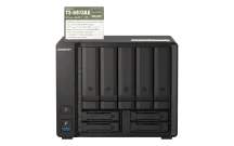 QNAP - TS-h973AX-8G-US - QNAP 9-bay Desktop NAS, AMD Ryzen V1500B 4C 8T 2.2GHz, 8GB DDR4 SODIMM