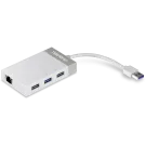 TRENDNET - TU3-ETGH3 - USB 3.0 to Gigabit Ethernet Adapter + USB Hub