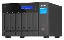 QNAP - TVS-h674-i3-16G-US - QNAP Ultra-High Speed 6 Bay NAS. Intel Core i3-12100 4C/8T Processor, 16GB RAM DDR4 RAM