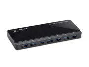 TP-Link - UH720 - UNKETA 7PORT USB 3.0 HUB 2 PERP POWER 12V/4A POWER ADAPTER INCLUDED