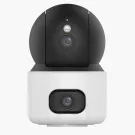 Uniview - Uho-S3S-M55D - 5MP dual lens indoor Wi-Fi PT camera, 4.0mm fixed lens, 10m IR, 10m WL, Mic&speaker, SD card slot, human/vehicle/pet/crying detection