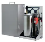 VideoTec - WASEX2T4IC - Water tank 10l with integrated pump controlled by electrovalve certified IECEX, with delivery pipe 20m (max. delivery head 30m with optional pipe), IN 24Vac/Vdc