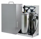 VideoTec - WASNX3V10L20M00 - Tank 10l (2.6gal) with integrated manual pump controlled by solenoid valve, 120Vac, delivery head up to 30m (98ft), with 20m antistatic water delivery pipe