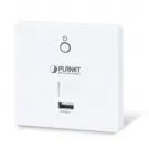Planet - WDAP-W750E - 750Mbps 802.11ac In-wall Wireless Access Point with USB Charger