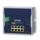 Planet - WGS-5225-8P2S - IP30, IPv6/IPv4, L2+ 8-Port 10/100/1000T 802.3at PoE + 2-Port 1G/2.5G SFP Wall-mount Managed Switch