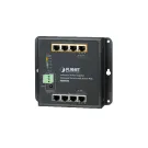 Planet - WGS-804HPT - IP30, IPv6/IPv4, 8-Port 1000TP Wall-mount Managed Ethernet Switch with 4-Port 802.3AT POE+ (-40 to 75 C)
