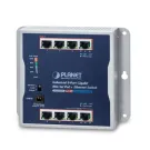 Planet - WGS-818HP - IP30 Industrial 8-Port 10/100/1000T 802.3at PoE+ Wall-mount Gigabit Switch (120W)