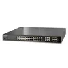 PLANET - WGSW-28040P4 - IPv6 Managed 24-Port 802.3af PoE Gigabit Ethernet Switch + 4-Port SFP (380W)
