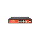 Wi-Tek - WI-PMS310GF-Alien - 8GE+2SFP managed 24V-48V Auto-detect PoE Switch