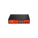 Wi-Tek - WI-PS310GF - 8GE+2SFP uplink Full Giga 802.3af/at PoE Switch with 8Port PoE