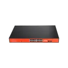 Wi-Tek - WI-PS318GF - 16GE+2SFP uplink Full Giga 802.3af/at PoE Switch with 16Port PoE