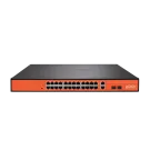 Wi-Tek - WI-PS526G - 24FE+2GE+2SFP 250M Long Range PoE Switch with 24Port PoE