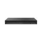 Hanwha - WRN-816S-4TB - 1U WAVE PoE NVR (Intel based) with 4 Professional licenses, 4TB RAW, supports: 16 channels with 8 PoE/PoE+ ports (PoE Budget 100W), Wisenet WAVE pre-installed, H.264/H.265/MJPEG, 2 fixed internal SATA HDDs (10TB max per HDD), 
