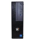 Hanwha - WWT-P-5404L - Small form factor Wisenet WAVE  Client Workstation for 4 monitor output, Wisenet WAVE pre-installed, (14th Gen) Intel Core i5, 16GB RAM, 256 SSD OS Drive, Ubuntu Linux 22.04 LTS, Single GbE NIC, (1) VGA, (1) HDMI, (1) DisplayPo