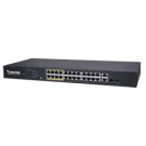 Vivotek - AW-FGT-260D-380 - Unmanaged PoE Switch (380W). 24xFE POE +2G COMBO