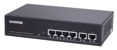Vivotek - AW-GEL-105A-110 - 2xGE bt 90W PoE+6xGE 30W PoE+1xGE UTP+1xGE SFP LiteManSwitch