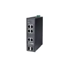 Vivotek - AW-IHB-0800 - Industrial 4xGE 90W bt PoE + 2xGE UTP + 2xGE SFP Media Convt