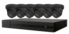 Hikvision - EKI-K82T46B - KIT 4K 8CH 2T 6TR BLK 4MP 2.8M