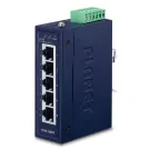 Planet - ISW-500T - IP30 Compact size 5-Port 10/100TX Fast Ethernet Switch (-40~75 degrees C),UL certified