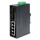 PLANET - ISW-621 - IP30 Slim Type 4-Port Industrial Ethernet Switch + 2-Port 100Base-FX(SC) (-10 - 60 C),UL certified