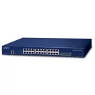 Planet - SGS-6310-24T4X - Layer 3 24-Port 10/100/1000T + 4-Port 10G SFP+ Stackable Managed Switch with Dual AC Redundant Power