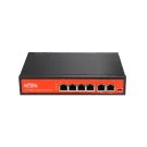 Wi-Tek - WI-PS205 - 4FE+2FE uplink 250M Long Range PoE Switch with 4PoE Port