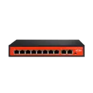 Wi-Tek - WI-PS210G - 8FE+2GE uplink 250M Long Range PoE Switch with 8Port PoE