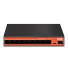 Wi-Tek - WI-PS309GFH - 8GE+1GE+1SFP PoE Switch with 8Port PoE