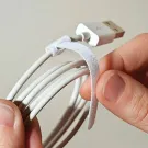Rip-Tie - Q-55-01M-BK - 1/4 Inch Wide Rip-Tie mini