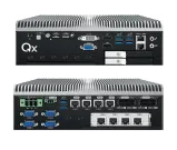 Qumulex - QXE710-08 - QxEnergy 710 - Ruggedized small form factor gateway for harsh environments and mobile applications, 08TB - 8 Ports PoE+. Up to 16 cameras or 32 total resources.