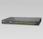 Planet - SGS-5220-24S2XR - L2+ 24-Port 100/1000BASE-X SFP with 8-Port Shared TP + 2-Port 10G SFP+ Managed Stackable Switch