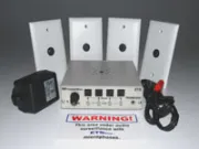 ETS - SM7 - 4 SM1 Microphones, SM4 Switcher/Mixer/Amplifier Kit