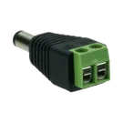 Avycon - AVA-PIGTAIL-TM-M - DC Plug Terminal Block, Male (Connects to Power Source End)