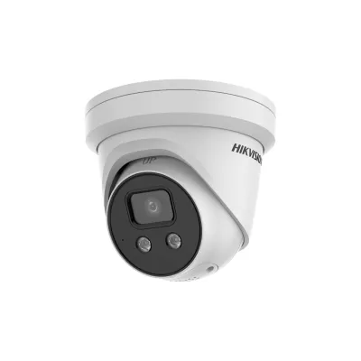 Hikvision - PCI-T15F2SL - 5 MP AcuSense Strobe Light and Audible Warning Fixed Turret Network Camera