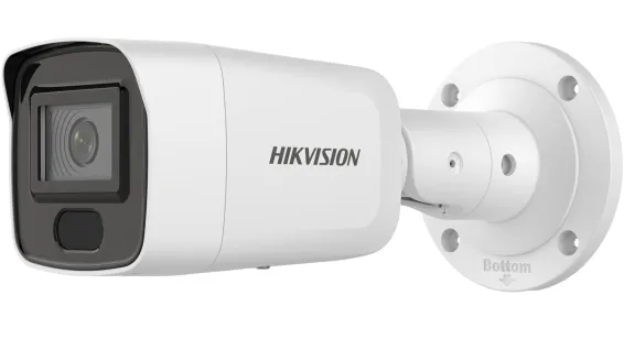 Hikvision - PCI-B18F4S - 8 MP AcuSense Fixed Mini Bullet Network Camera
