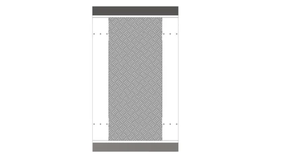 Hikvision - DS-K3B601-BASE900-S - S Turnstile Base 900mm