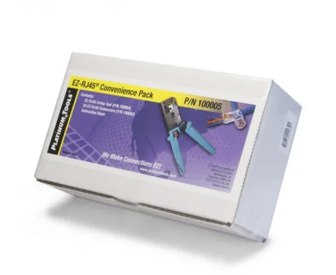Platinum Tools - 100005 - EZ-RJ45 Convenience Pack - 50. Kit Box.